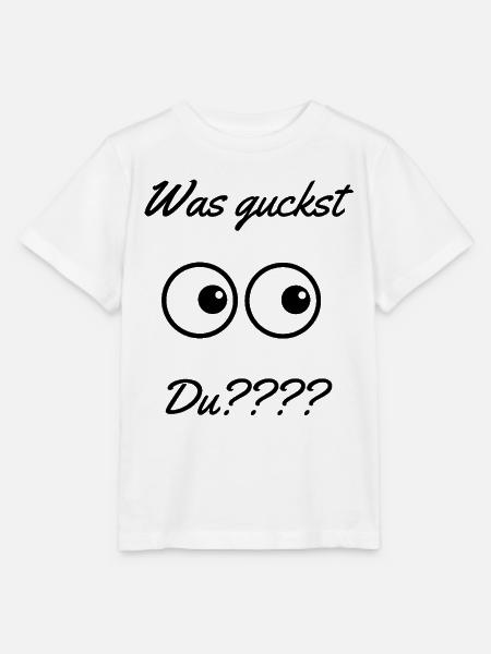Was guckst - Stanley/Stella Kinder T-Shirt MINI CREATOR - Weiß