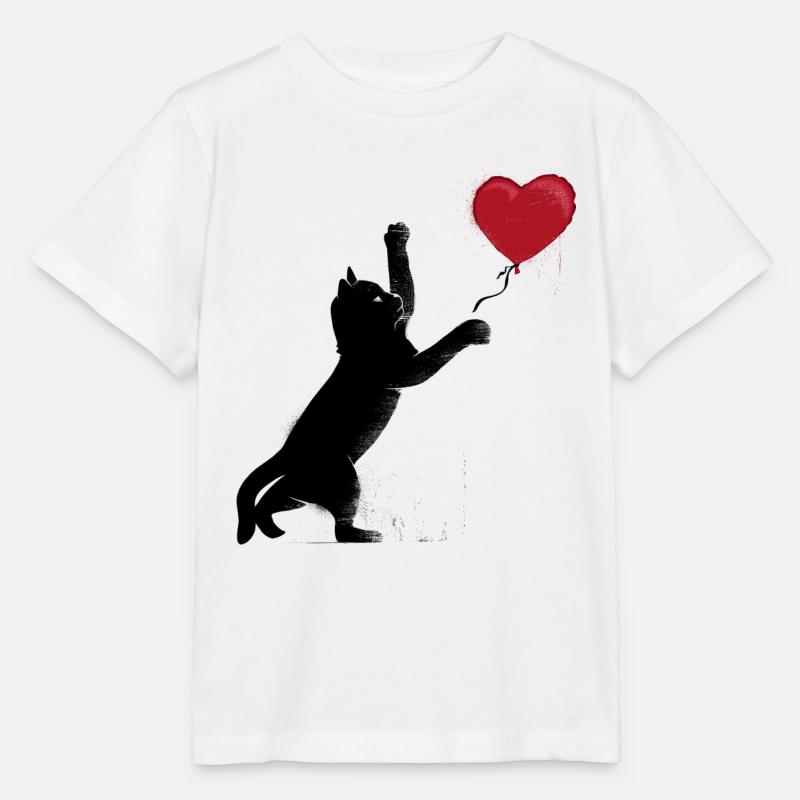 Straßenkatze - Stanley/Stella Kinder T-Shirt MINI CREATOR  - Weiß