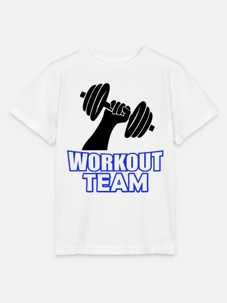 workout team - Stanley/Stella Kinder T-Shirt MINI CREATOR - Weiß