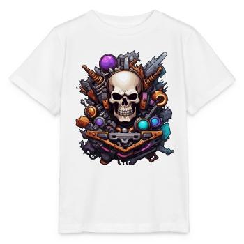 French Fries / Fast Food / Potato / Food - Stanley/Stella MINI CREATOR Kids’ T-Shirt - white - Front - Maike (125cm)
