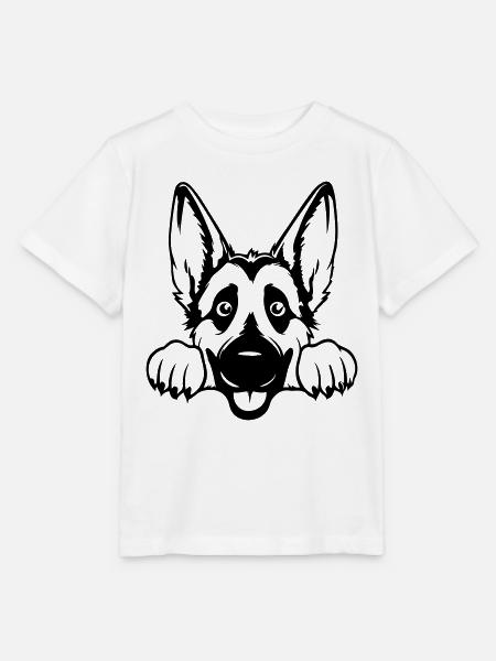 Deutsche Schäferhund - Stanley/Stella Kinder T-Shirt MINI CREATOR  - Weiß