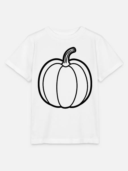 Kürbis - Stanley/Stella Kinder T-Shirt MINI CREATOR - Weiß
