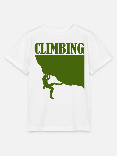 climbing - Stanley/Stella Kinder T-Shirt MINI CREATOR  - Weiß