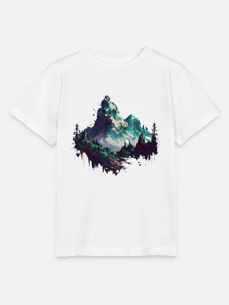 draußen in der Natur - Stanley/Stella Kinder T-Shirt MINI CREATOR  - Weiß
