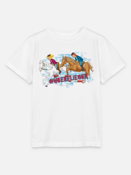 Bibi und Tina 'Überflieger' - Stanley/Stella Kinder T-Shirt MINI CREATOR  - Weiß