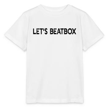 Beatboxing - Let's Beatbox - Stanley/Stella MINI CREATOR Kids’ T-Shirt - white - Front - Maike (125cm)