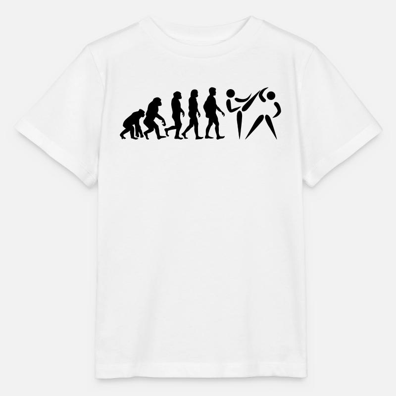 Figurine allumette Wing Chun Evolution Combattant de Wing Chun - T-shirt bio MINI CREATOR Stanley/Stella Enfant - blanc