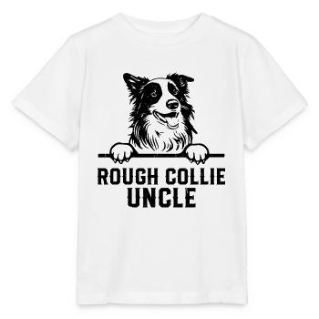 Rough Collie Uncle Rough Collie Dog Lover Rough Co - Stanley/Stella MINI CREATOR Kids’ T-Shirt - white - Front - Maike (125cm)