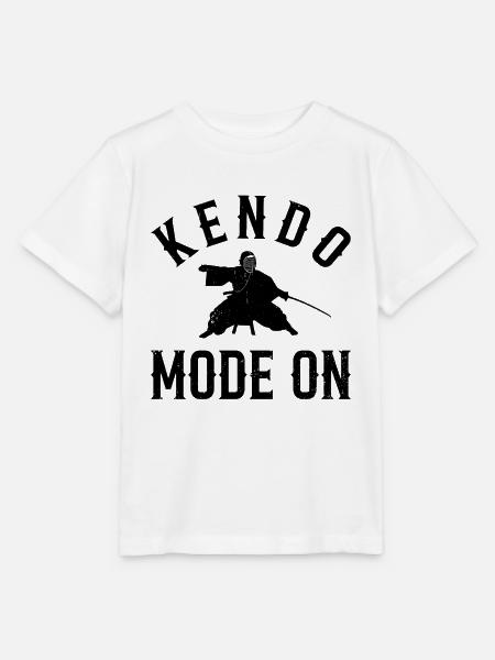 Kendo Mode On - Kendo Fighter - Stanley/Stella Kinder T-Shirt MINI CREATOR - Weiß