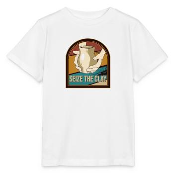 Töpfern Töpferscheibe Töpfer Handarbeit Töpfern - Stanley/Stella Kinder T-Shirt MINI CREATOR  - Weiß - Vorne - Maike (125cm)