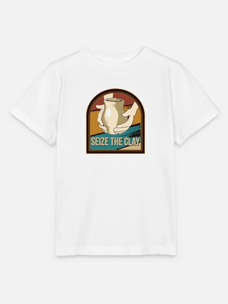 Töpfern Töpferscheibe Töpfer Handarbeit Töpfern - Stanley/Stella Kinder T-Shirt MINI CREATOR  - Weiß