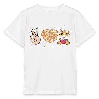 Peace Love guinea pigs guinea pigs guinea pig - Stanley/Stella MINI CREATOR Kids’ T-Shirt - white - Front - Maike (125cm)
