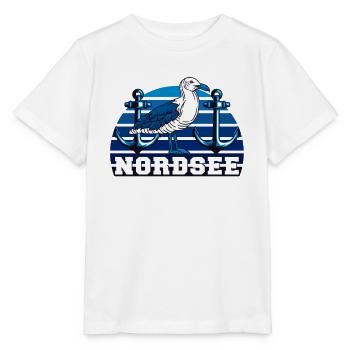 North Seagull Boat Anchor North Seagulls North German - Stanley/Stella MINI CREATOR Kids’ T-Shirt - white - Front - Maike (125cm)