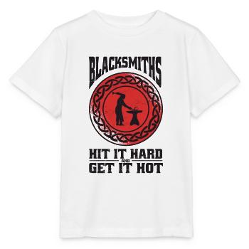 Horse Smith Horseshoe Horsesmith Outil - T-shirt bio MINI CREATOR Stanley/Stella Enfant - blanc - Devant - Maike (125cm)