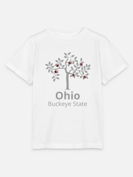 Ohio - Buckeye State - Stanley/Stella Kinder T-Shirt MINI CREATOR  - Weiß