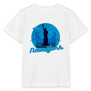 New York - Stanley/Stella MINI CREATOR Kids’ T-Shirt - white - Front - Maike (125cm)