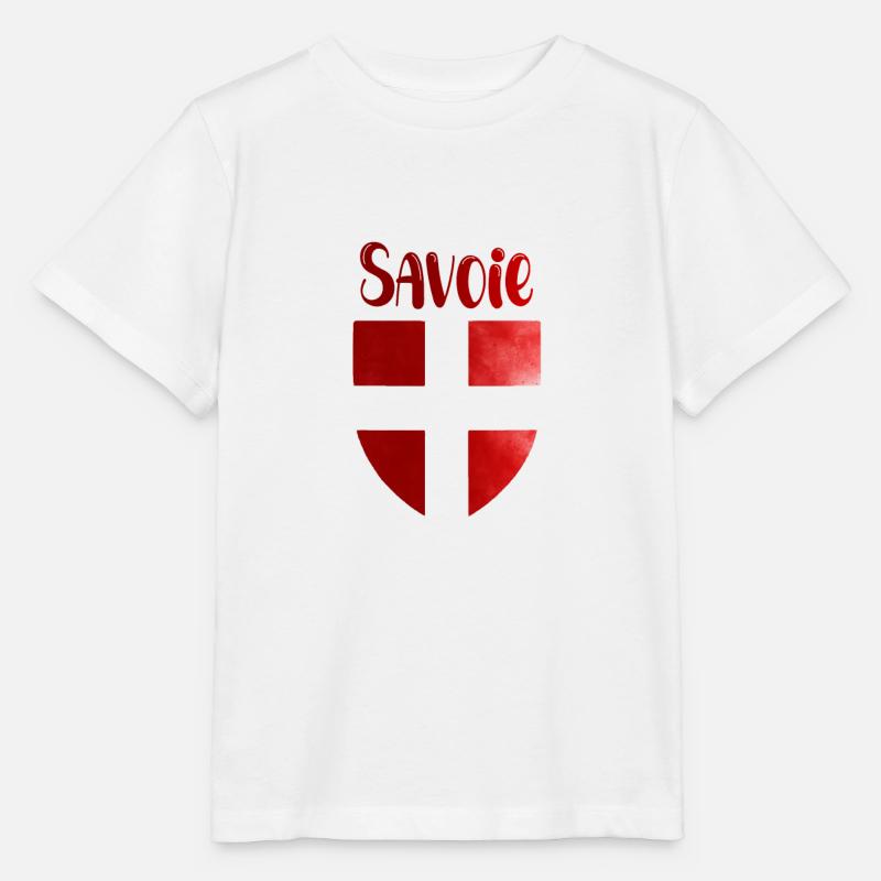 Savoie - T-shirt bio MINI CREATOR Stanley/Stella Enfant - blanc