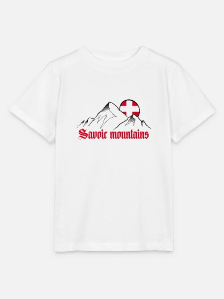 Savoyer Gebirge - Stanley/Stella Kinder T-Shirt MINI CREATOR - Weiß