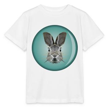 Rabbit head - Stanley/Stella MINI CREATOR Kids’ T-Shirt - white - Front - Maike (125cm)