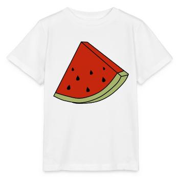 Melone melon summer - Stanley/Stella Kinder T-Shirt MINI CREATOR  - Weiß - Vorne - Maike (125cm)