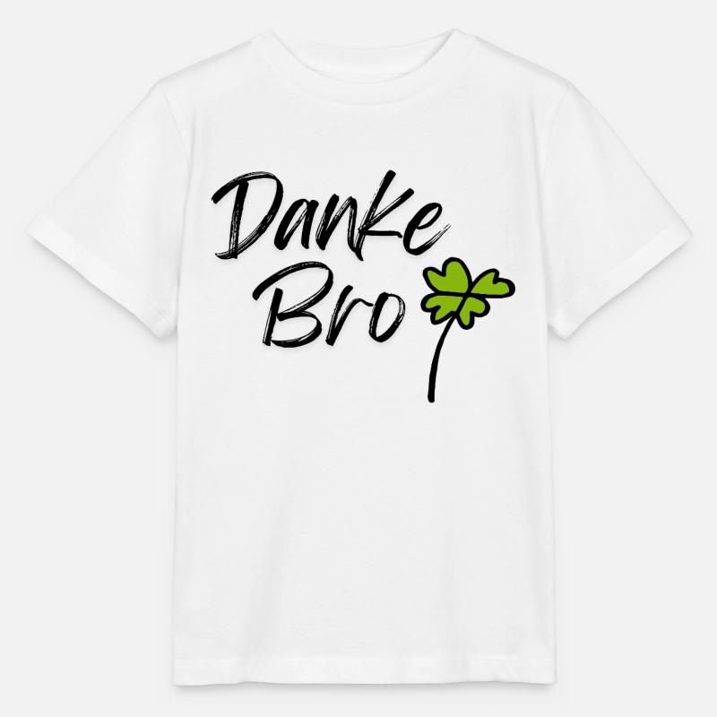 Danke Bro - Stanley/Stella Kinder T-Shirt MINI CREATOR  - Weiß