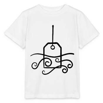 Tea bag - Stanley/Stella MINI CREATOR Kids’ T-Shirt - white - Front - Maike (125cm)