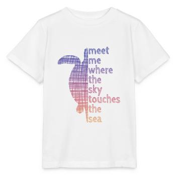 Turtle Schildröte - Stanley/Stella Kinder T-Shirt MINI CREATOR  - Weiß - Vorne - Maike (125cm)