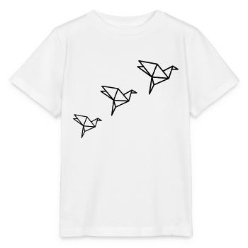 Origami - Stanley/Stella Kinder T-Shirt MINI CREATOR  - Weiß - Vorne - Maike (125cm)