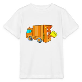 Müllabfuhr - Stanley/Stella Kinder T-Shirt MINI CREATOR  - Weiß - Vorne - Maike (125cm)
