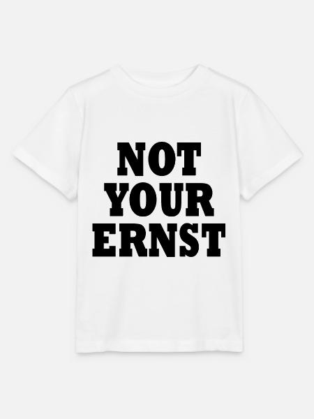 Not your ernst - Stanley/Stella Kinder T-Shirt MINI CREATOR - Weiß