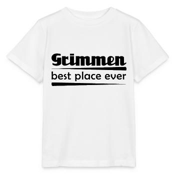 Grimmen - Stadt best place ever - Stanley/Stella Kinder T-Shirt MINI CREATOR  - Weiß - Vorne - Maike (125cm)