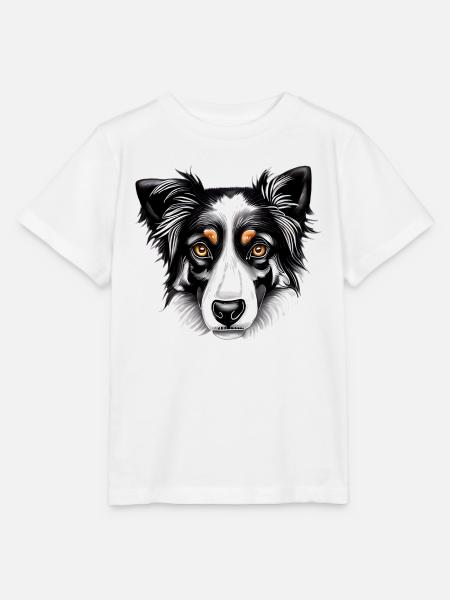 Australian Shepherd - Stanley/Stella Kinder T-Shirt MINI CREATOR - Weiß