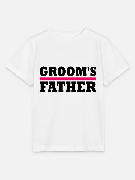 Grooms father - Stanley/Stella Kinder T-Shirt MINI CREATOR  - Weiß