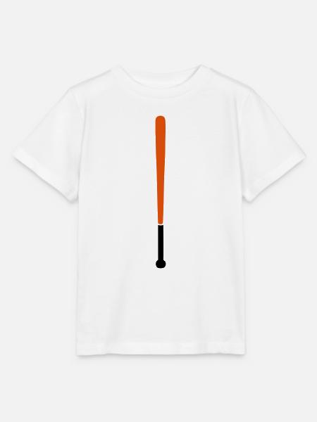 Baseballschläger - Stanley/Stella Kinder T-Shirt MINI CREATOR - Weiß