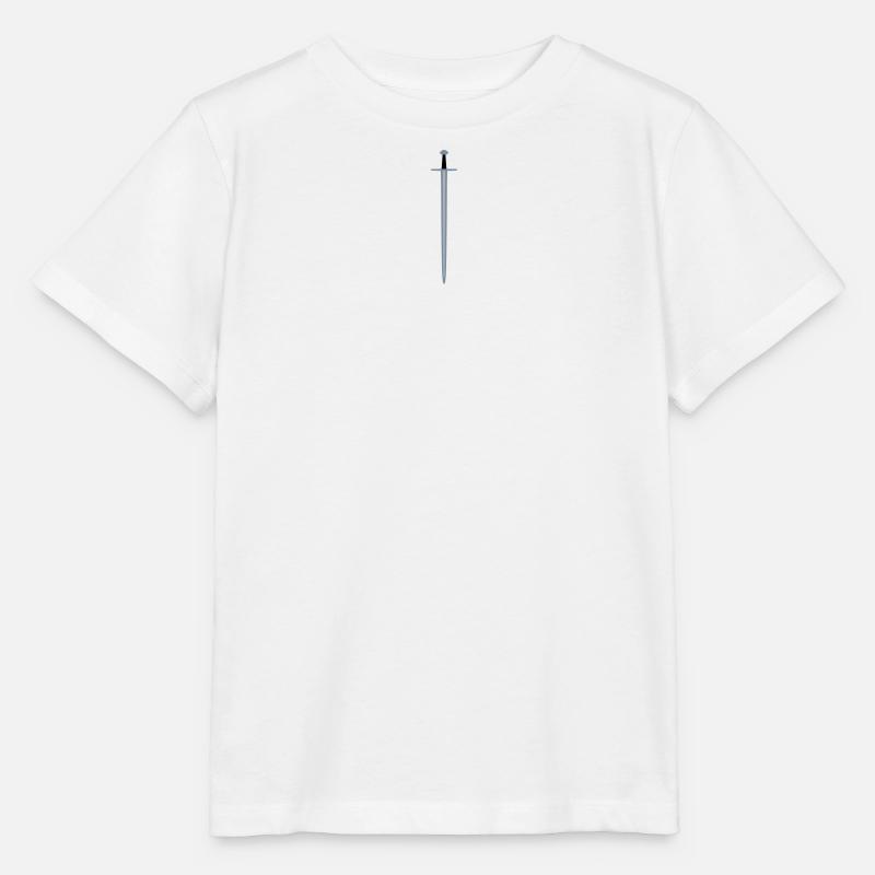Sword - Stanley/Stella MINI CREATOR Kids’ T-Shirt - white