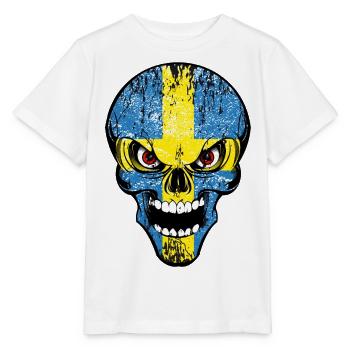 swedish crane - Stanley/Stella MINI CREATOR Kids’ T-Shirt - white - Front - Maike (125cm)