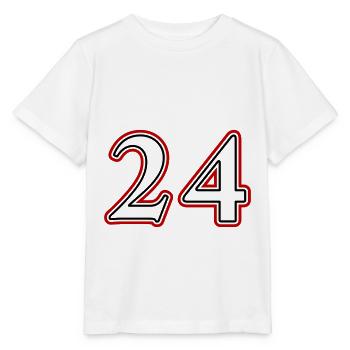 24 Number number - Stanley/Stella MINI CREATOR Kids’ T-Shirt - white - Front - Maike (125cm)
