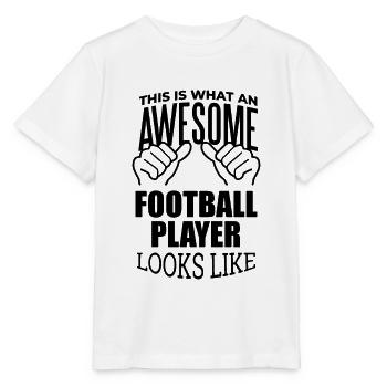Football Football Football - T-shirt bio MINI CREATOR Stanley/Stella Enfant - blanc - Devant - Maike (125cm)