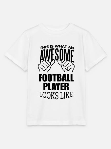 Fußball Fußball Fußball - Stanley/Stella Kinder T-Shirt MINI CREATOR - Weiß
