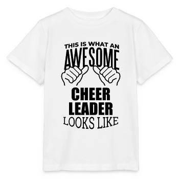 Cheerleader Cheerleader Cheerleader - Stanley/Stella Kinder T-Shirt MINI CREATOR  - Weiß - Vorne - Maike (125cm)