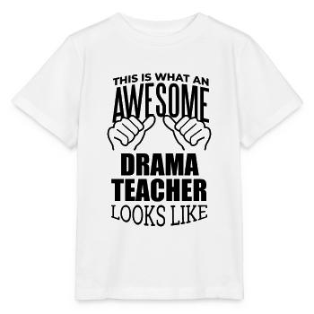 Drame Drame Drame - T-shirt bio MINI CREATOR Stanley/Stella Enfant - blanc - Devant - Maike (125cm)