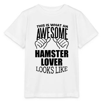 Hamster Hamster Hamster - T-shirt bio MINI CREATOR Stanley/Stella Enfant - blanc - Devant - Maike (125cm)