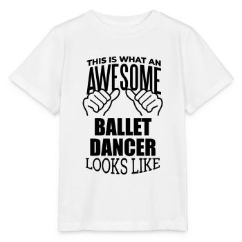 Ballet Ballet Ballet - T-shirt bio MINI CREATOR Stanley/Stella Enfant - blanc - Devant - Maike (125cm)