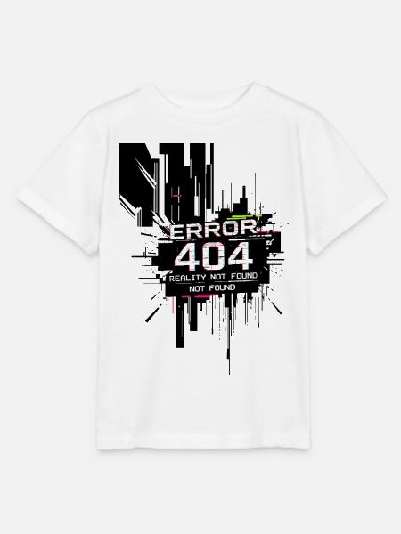 Error: Realität nicht gefunden - Stanley/Stella Kinder T-Shirt MINI CREATOR - Weiß