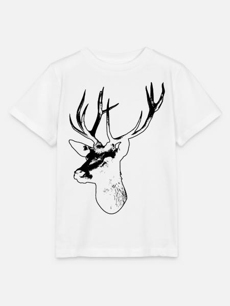 Hirsch - Stanley/Stella Kinder T-Shirt MINI CREATOR - Weiß