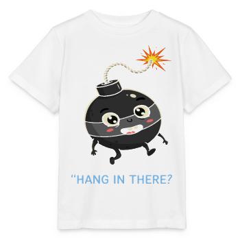 Lustiger Bomben-Sarkasmus - Stanley/Stella Kinder T-Shirt MINI CREATOR  - Weiß - Vorne - Maike (125cm)