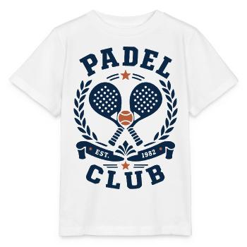 Padel Club Vintage - Stanley/Stella MINI CREATOR Kids’ T-Shirt - white - Front - Maike (125cm)