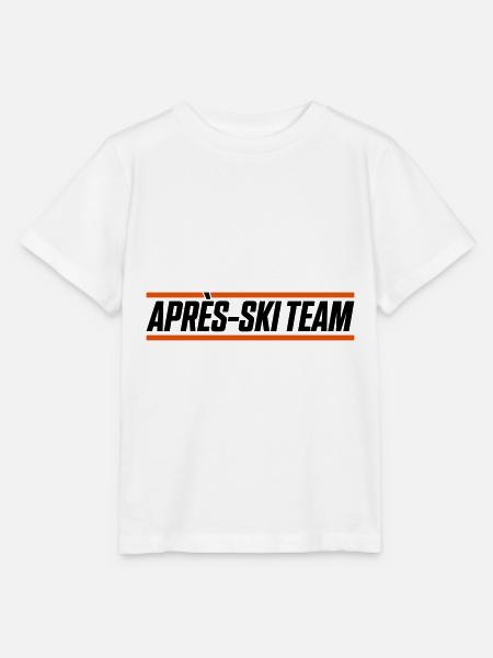 apres ski team - Stanley/Stella Kinder T-Shirt MINI CREATOR  - Weiß