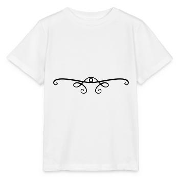 ornamente linie - Stanley/Stella Kinder T-Shirt MINI CREATOR  - Weiß - Vorne - Maike (125cm)
