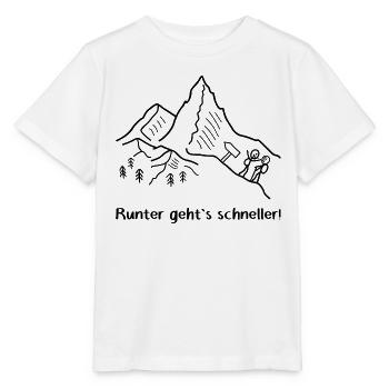 Randonnée amusante - Randonneurs amusants - T-shirt bio MINI CREATOR Stanley/Stella Enfant - blanc - Devant - Maike (125cm)